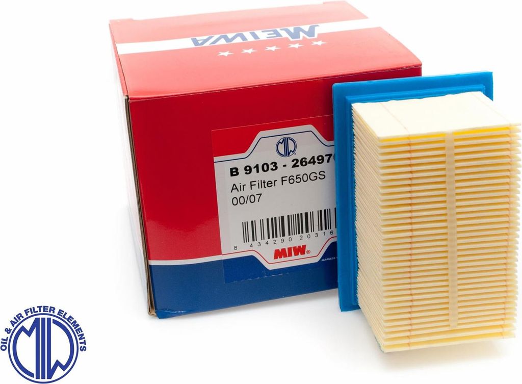 Luftfilter Für Bmw F 650 Gs 00-07, Dakar 01-07, G 650Gs Produktbild 