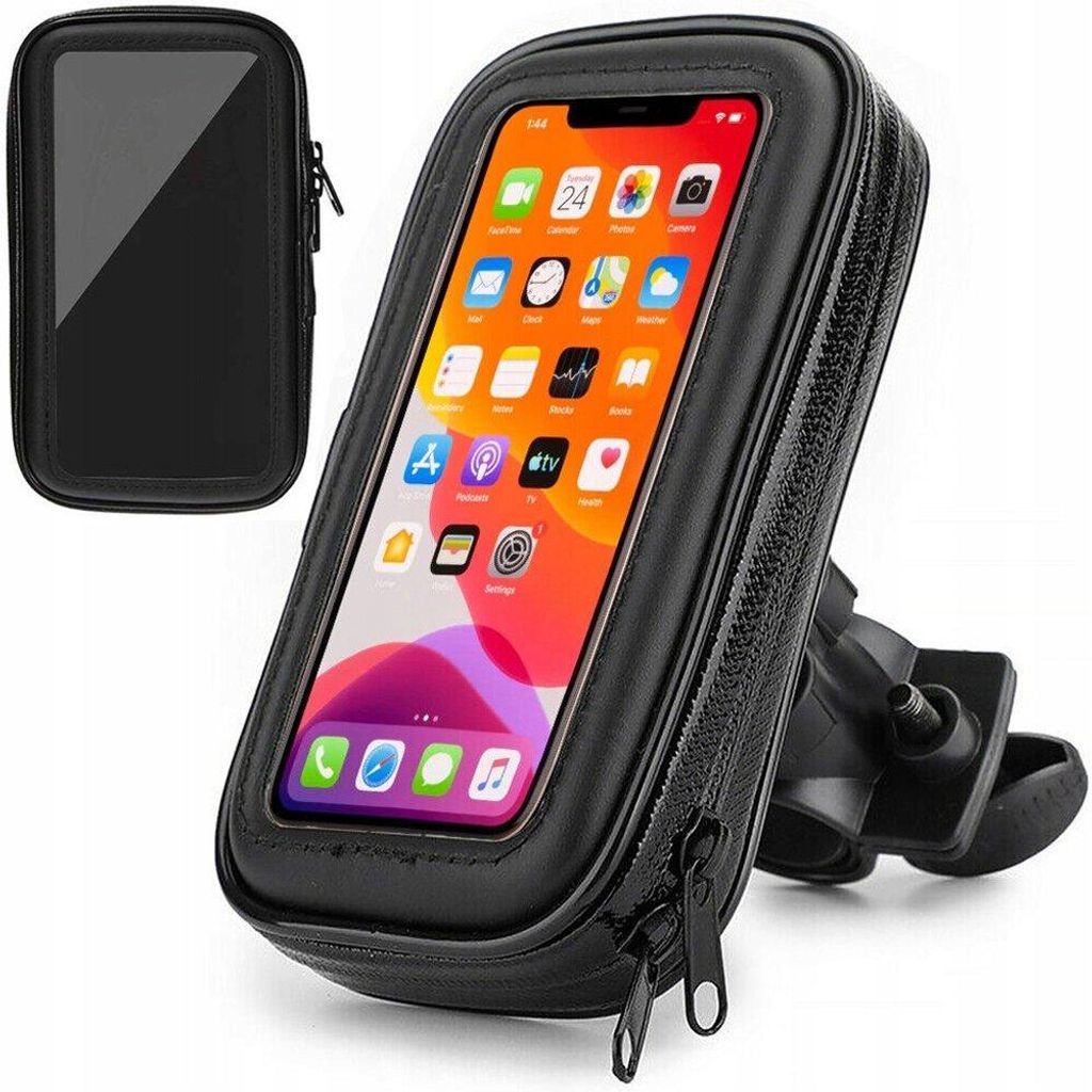 Wasserdichte Handyhalterung fürs Fahrrad mit Produktbild 