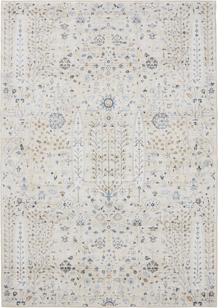 benuta Waschbarer Vintage Teppich George Beige 300x400 cm Produktbild 