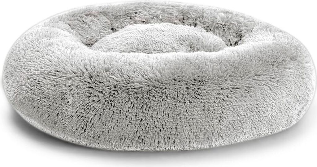 Hundebett SD – Flauschiges Donut-Kissen aus langem Plüsch, Produktbild 
