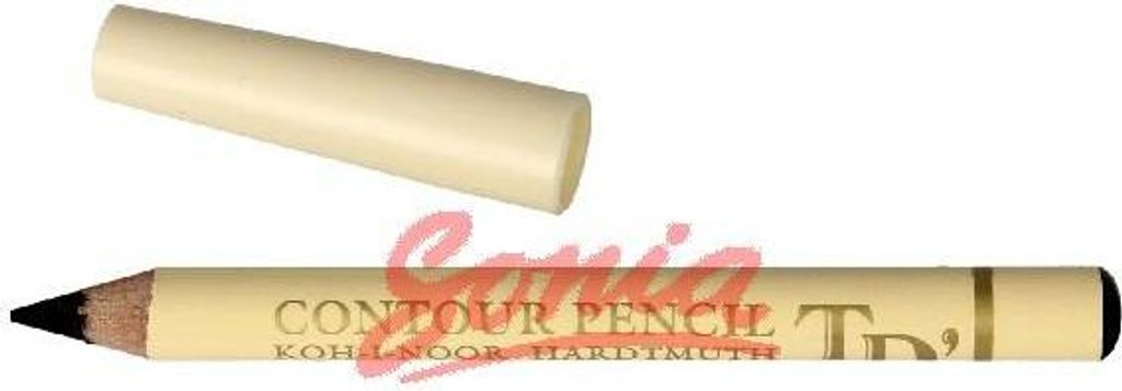 KOH-I-NOOR Contour 3221 Konturstift Black 1 stk Produktbild 