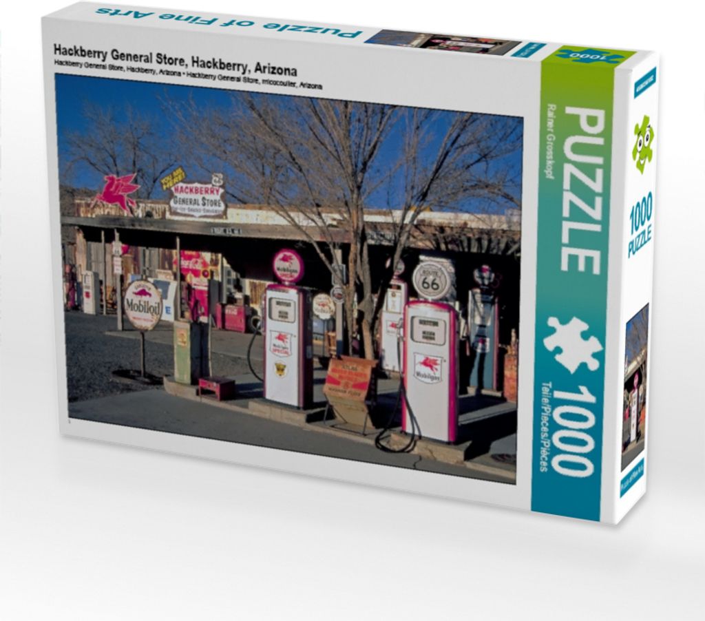 Calvendo Hackberry General Store, Hackberry, Arizona 1000 Teile Puzzle quer 640x480mm, Grosskopf Rainer; 7322725