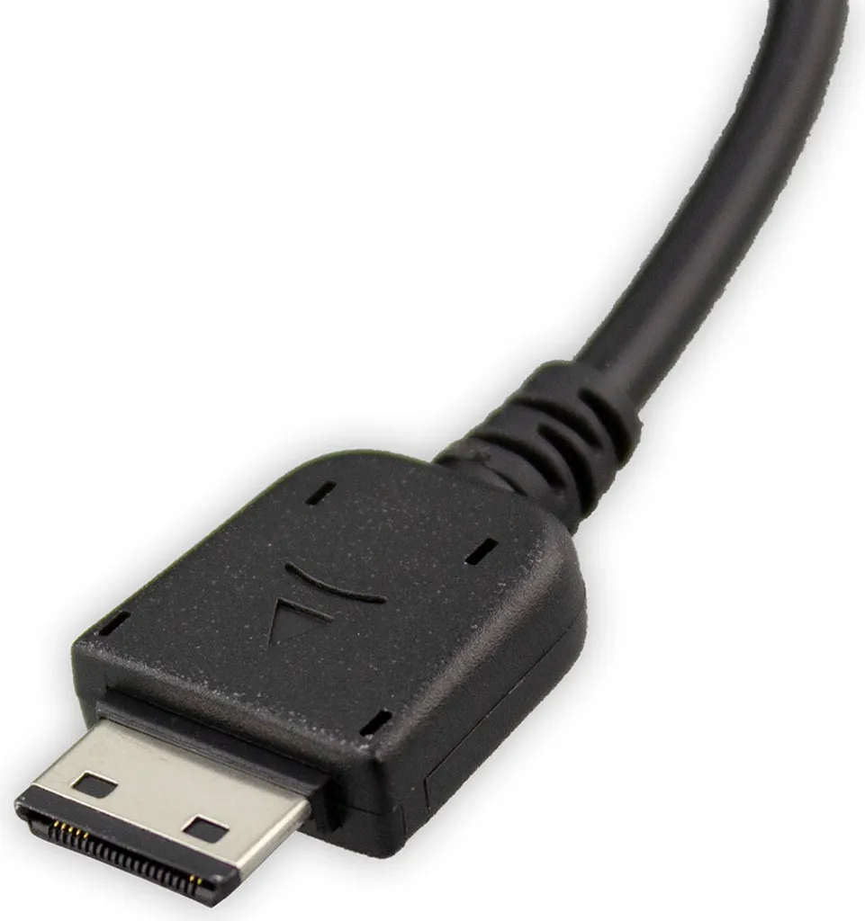 Cavo ricarica Samsung GT-E1230 Nero - Ricambio 18-pin Alta Qualità - 4