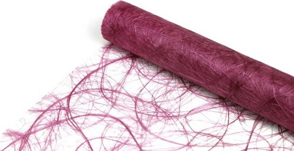 SIZOWEB Vlies Dekorolle Tischläufer Tischband 30cm/5m Fuchsia-Zyklam