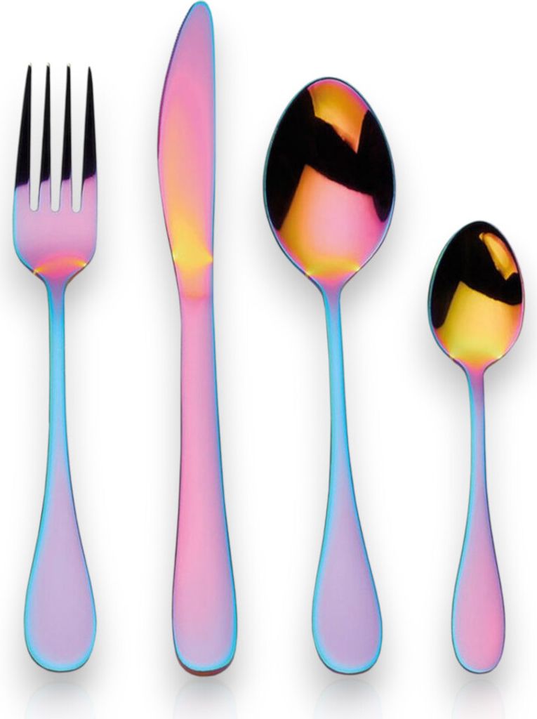 NUVORÉ cutlery | Besteck-Set aus Edelstahl, 16-tlg. - modernes Design