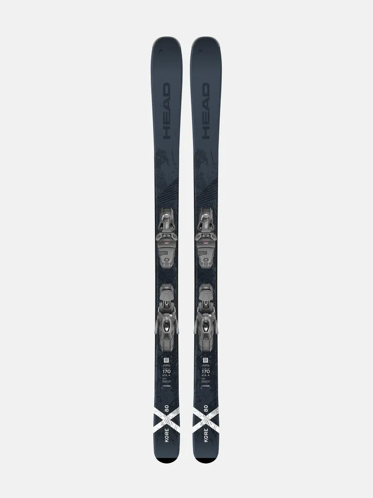 Ski de piste HEAD KORE X 80 idéal pour le ski loisir et sportif 149cm
