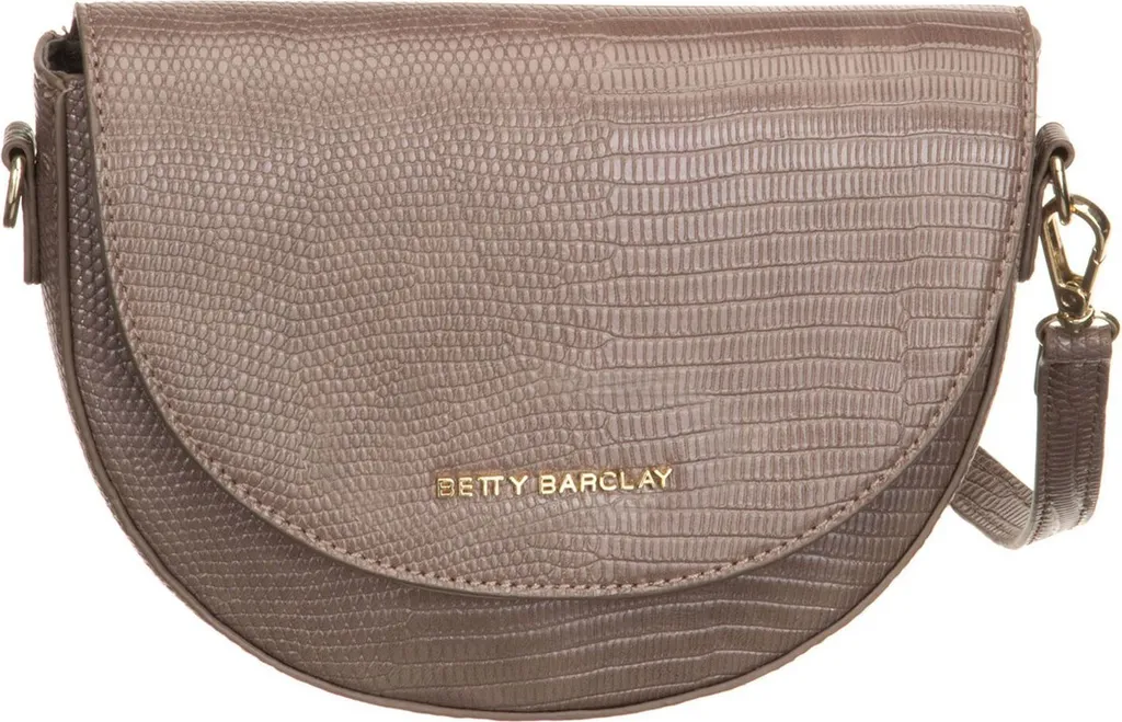Betty Barclay Saddle Bag Grigio Talpa | Borsa a Tracolla Elegante Donna