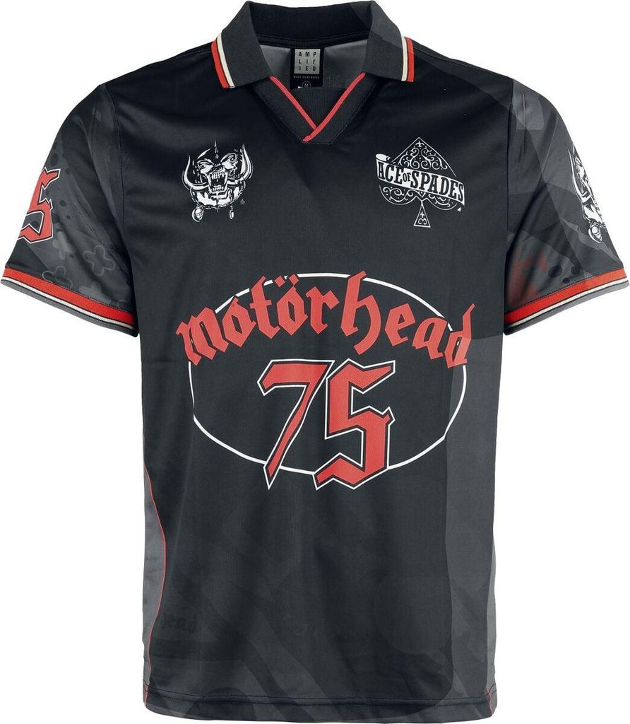 Motörhead Trikot Herren Ace Of Spades Rock FC schwarz L