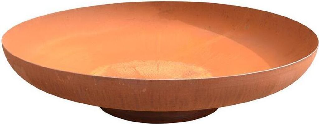 Feuerstelle Feuerschale Metall Feuerkorb 200 cm Lagerfeuer Cortenstahl Edelrost