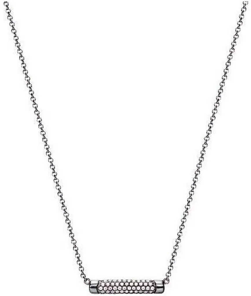 Collier maille argent 925 et zirconium scintillant Esprit ESNL93462A420
