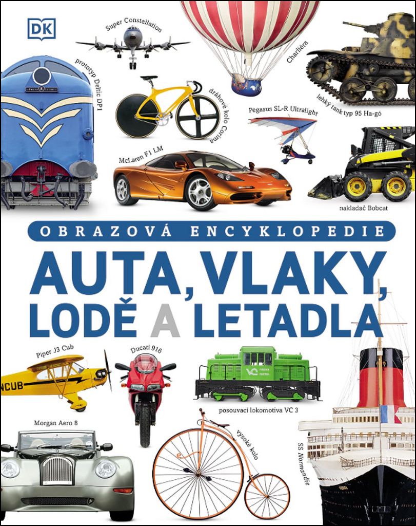 Auta, vlaky, lodě a letadla - Clive Gifford Obrázek produktu 