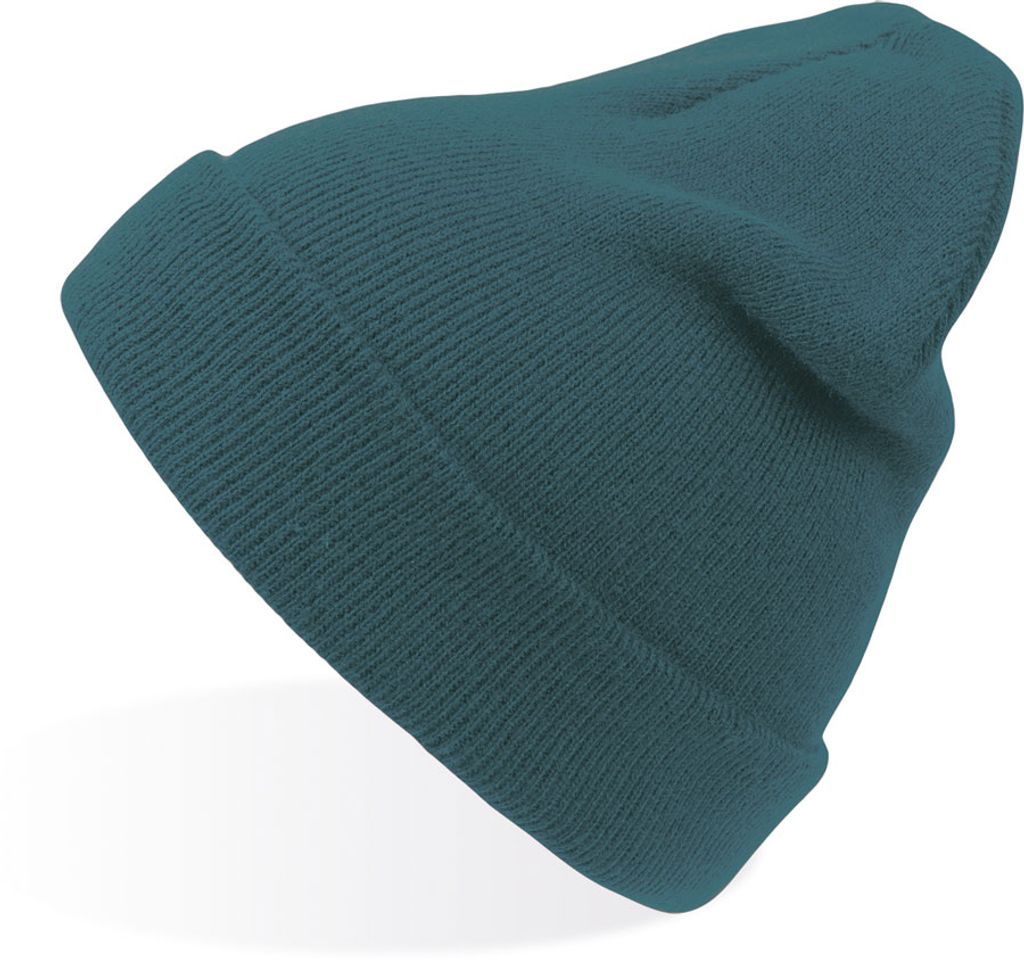 Atlantis WIND | Herren Winter Beanie mit Bündchen - Farbe: Avio - Größe: One Size