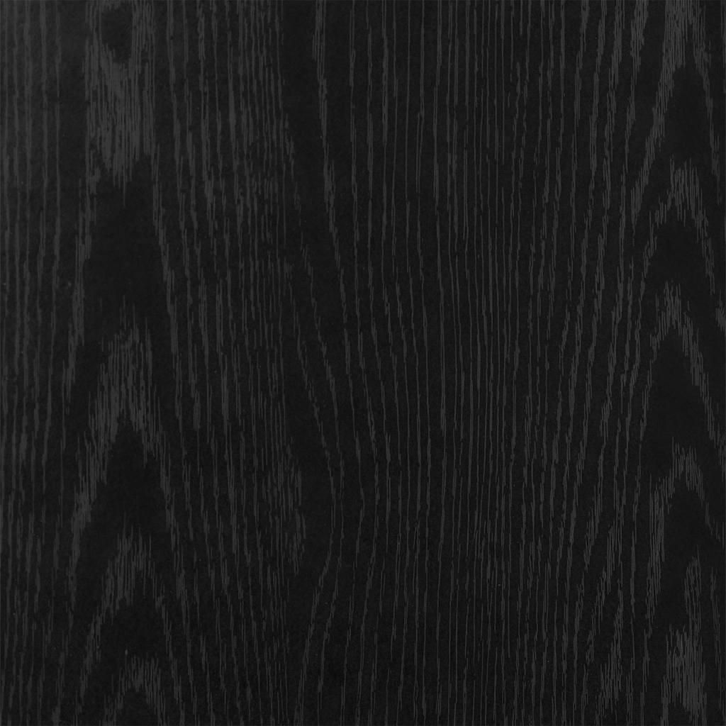 Schreibtisch mit Regal Schwarz Eichen-Optik 140 x 50 x 75 cm
