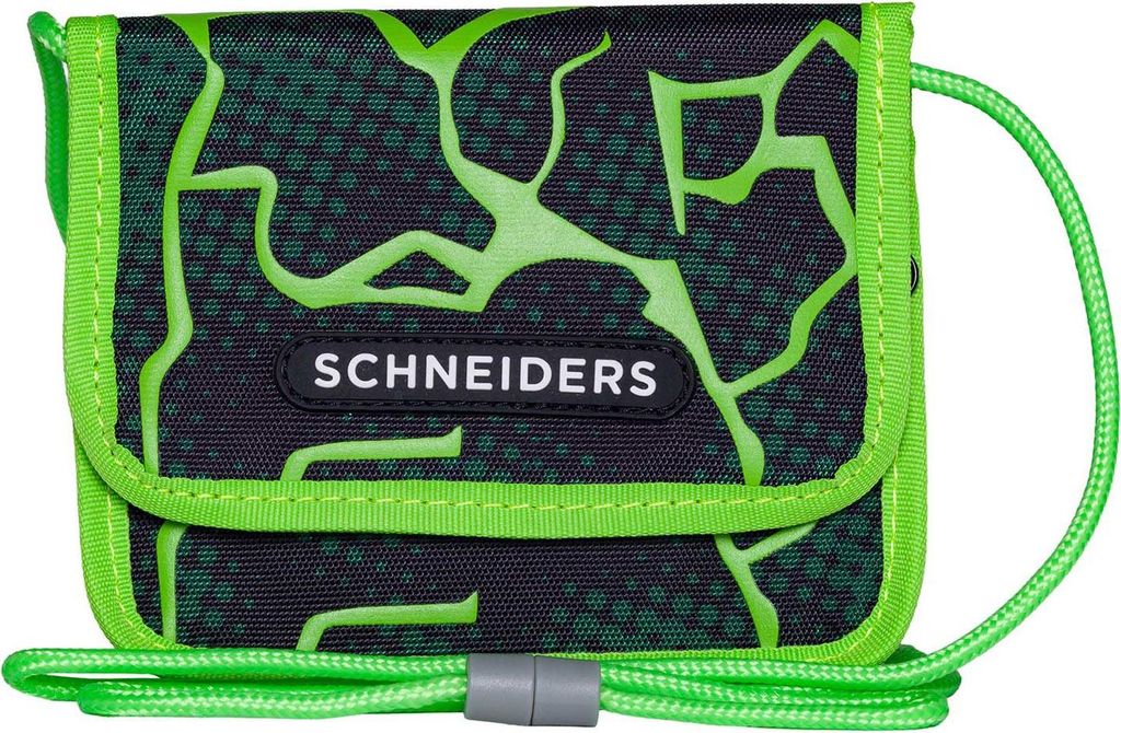 Schneiders Brustbeutel Geldbörse Neck Pouch Crash schwarz
