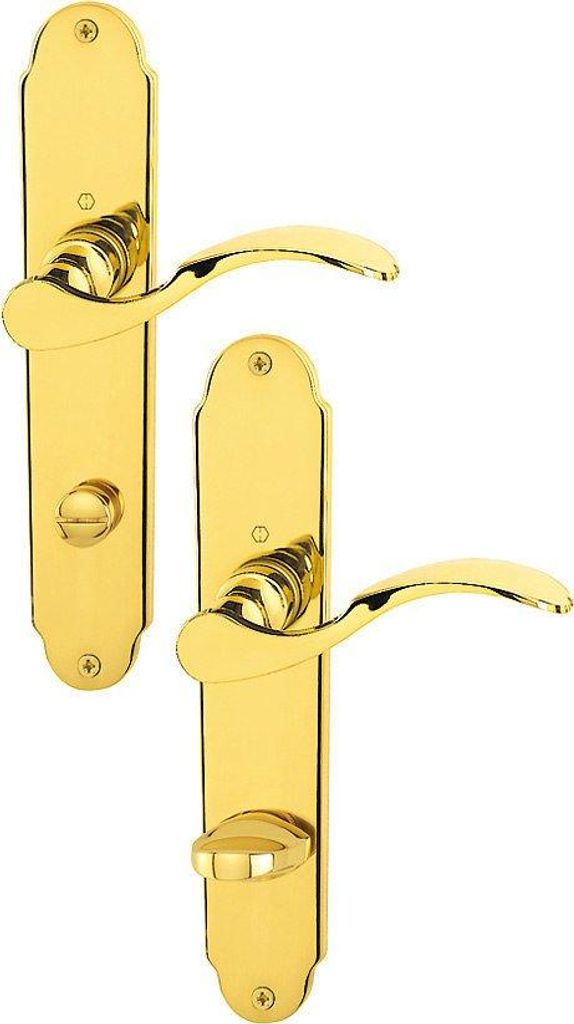 Langschildgarnitur WC Hoppe 11539057 Caracas M112SLN/2021 Produktbild 