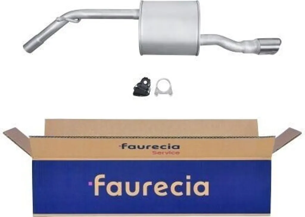Silencieux HELLA 8LD 366 032-111 pour 208 I - Remplacement OE 1607558580