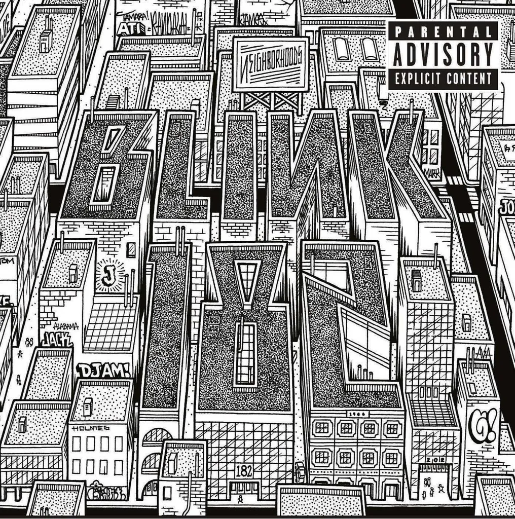 Vinyle Blink-182 Neighborhoods 2 LP Remplacez Vos Fichiers MP3 Compressés