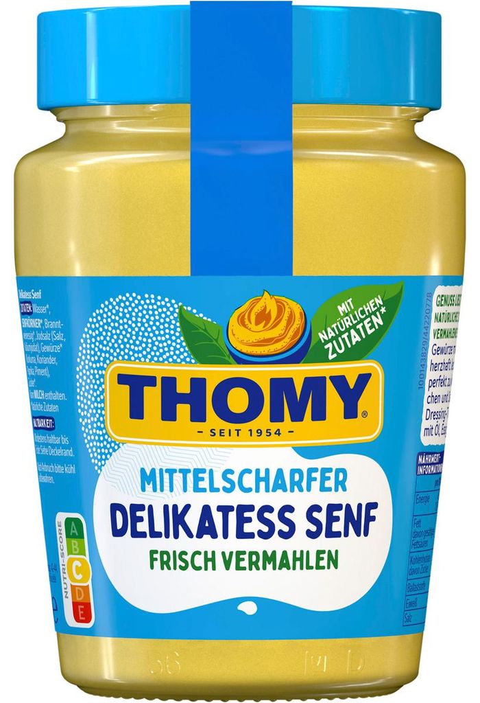 Thomy Delikatess senape mediamente piccante il classico in Immagine del prodotto 