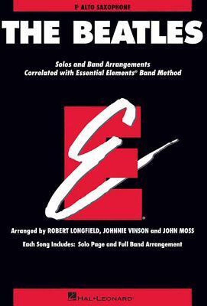 The Beatles: Essential Elements for Band Correlated Collections Alto Saxophone