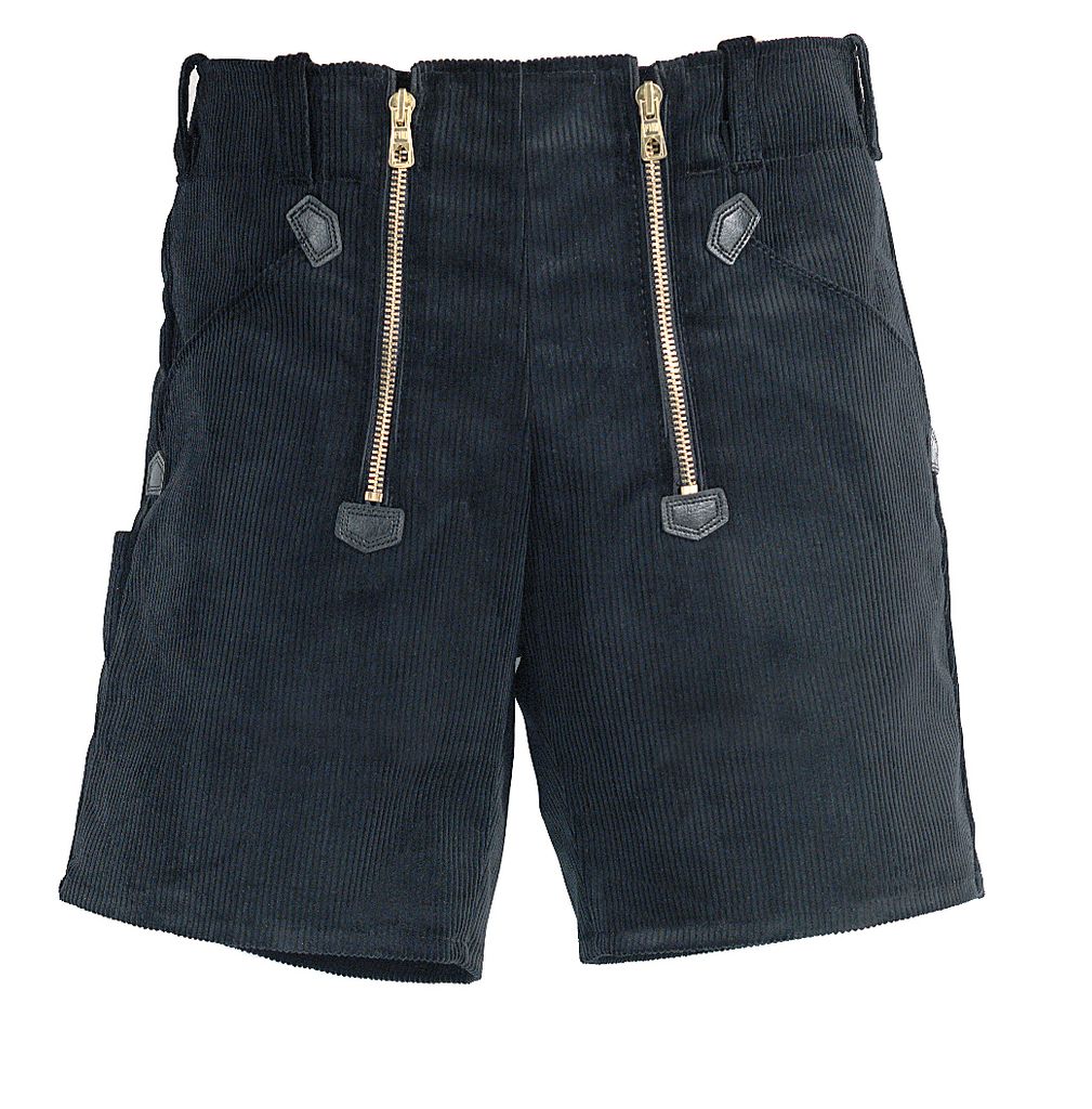 FHB HANS Zunft-Shorts Genuacord, schwarz, Gr. 46 Produktbild 