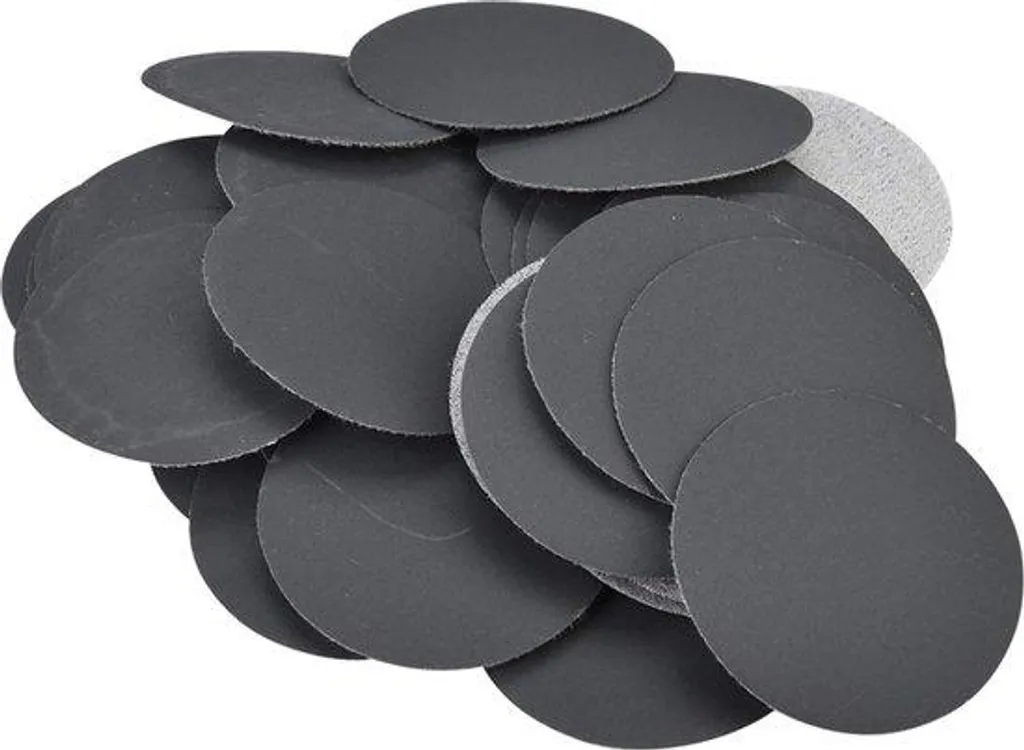 Disques abrasifs auto-agrippants 50mm - Set de polissage multi-grains 50pcs