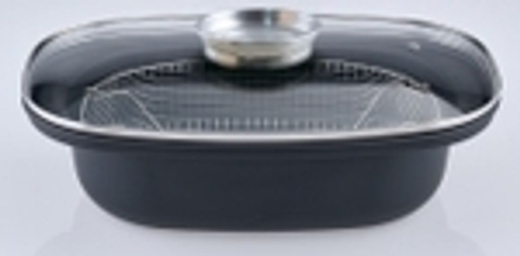 GSW Aromabräter mit Einsatz 39x25x9,5 cm / 4 Ltr., Produktbild 4