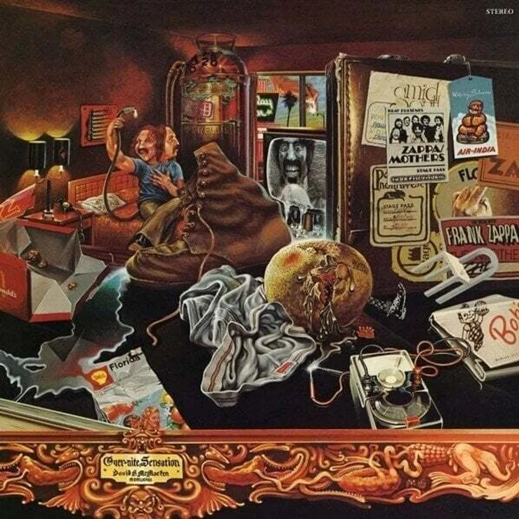 Over-Nite Sensation Frank Zappa Vinyle Neuf Remasterisé sans Craquements