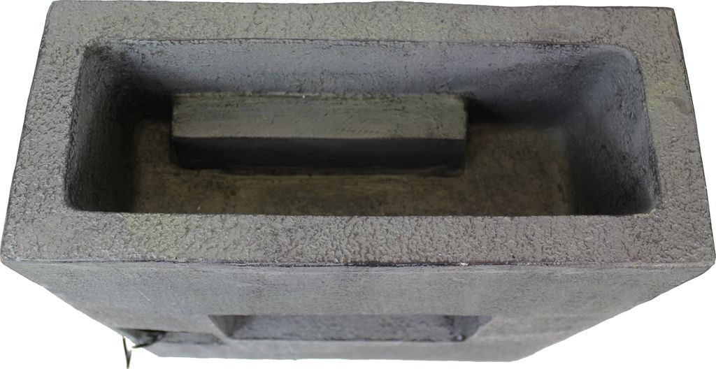 Gartenbrunnen mit Beleuchtung bepflanzbar Betonoptik 57 cm Produktbild 6