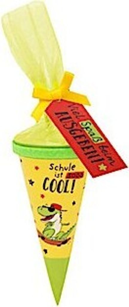 Sheepworld Geldgeschenk Mini Schultüte Dino ein Stück