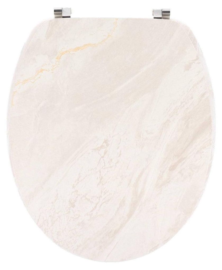 TENDANCE | WC-Sitz - MARBLE - 18 Zoll - Beigefarben - Produktbild 