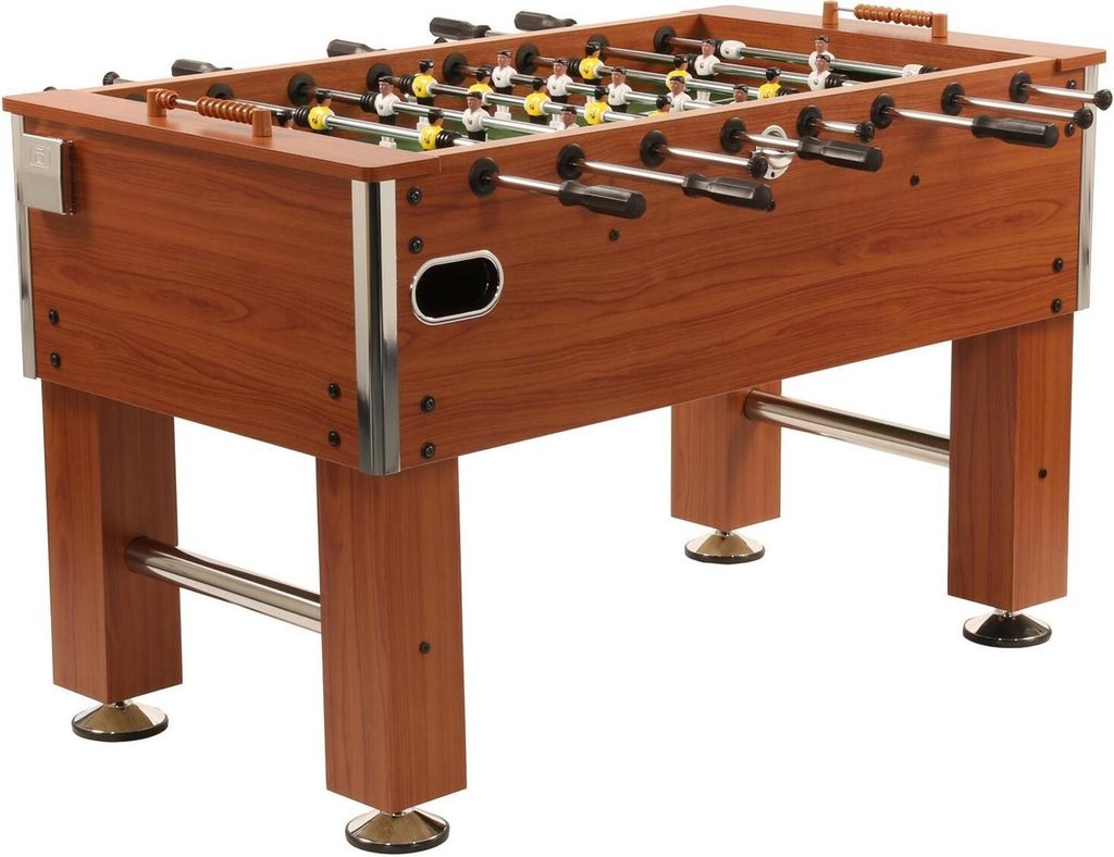 Tischkicker Profi Soccer Deluxe - Holzdekor Produktbild 6