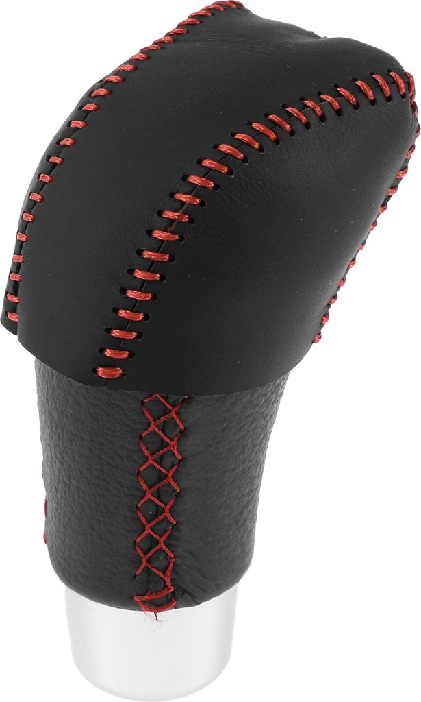 Anti-Slip Gangschalthebel Abdeckung Auto Schaltknauf Schutz Für Lexus RX350 2023-2024 Schwarz Rot Kunstleder
