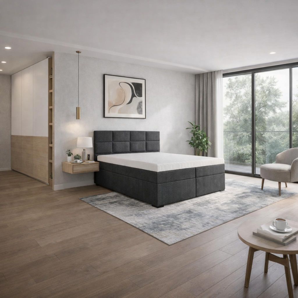 Kontinentalbett Adria mit Topper 160x200 Ontario 19 MIPLO