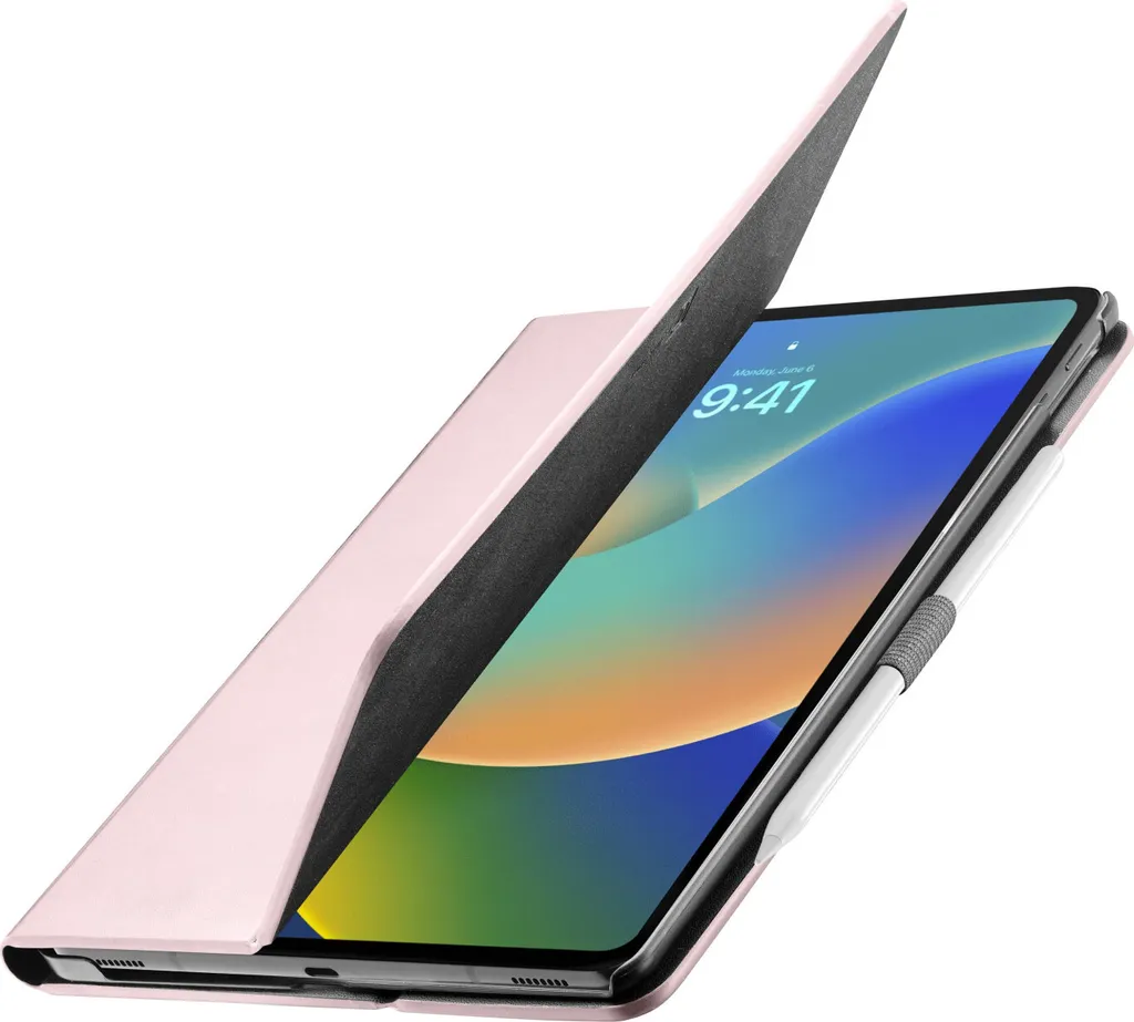 Housse iPad 10.9 2022 Cellularline Folio - Support vidéo avec rabat