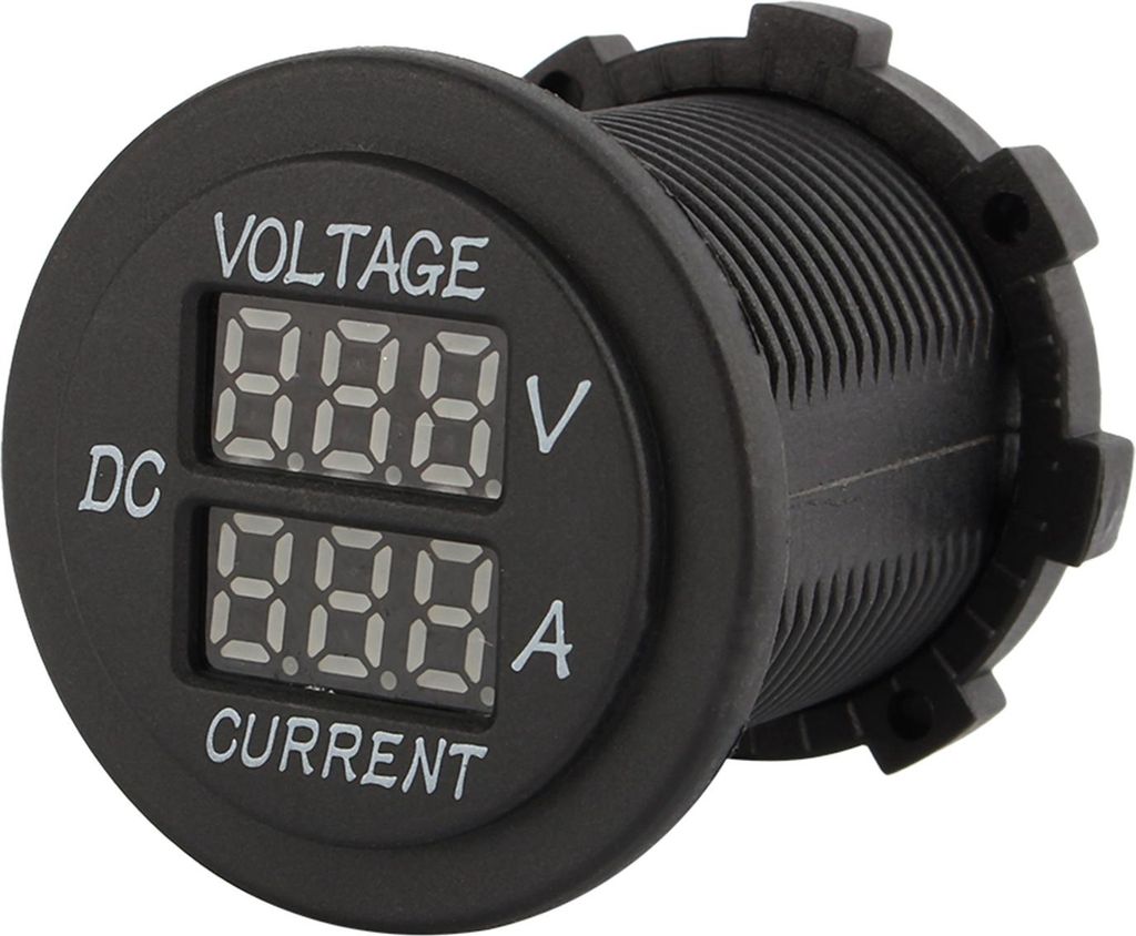 Auto Motorrad DC 12-24V Dual LED Digital Voltmeter Amperemeter Amp Volt Meter Guage