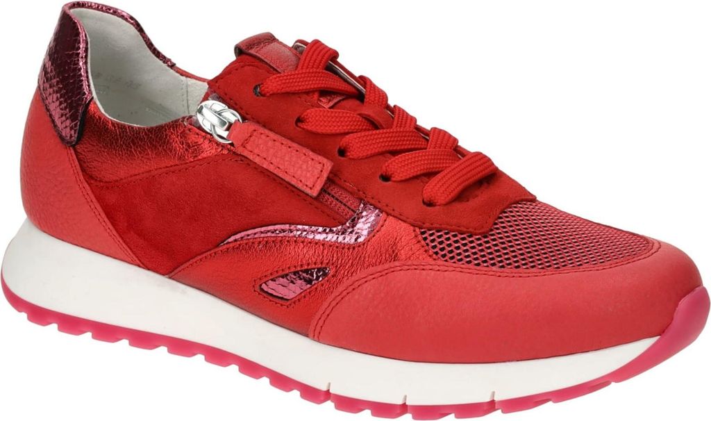 Gabor Sportliche Schnürschuhe Damen 32303432333234 Rot 38 1/2 EU