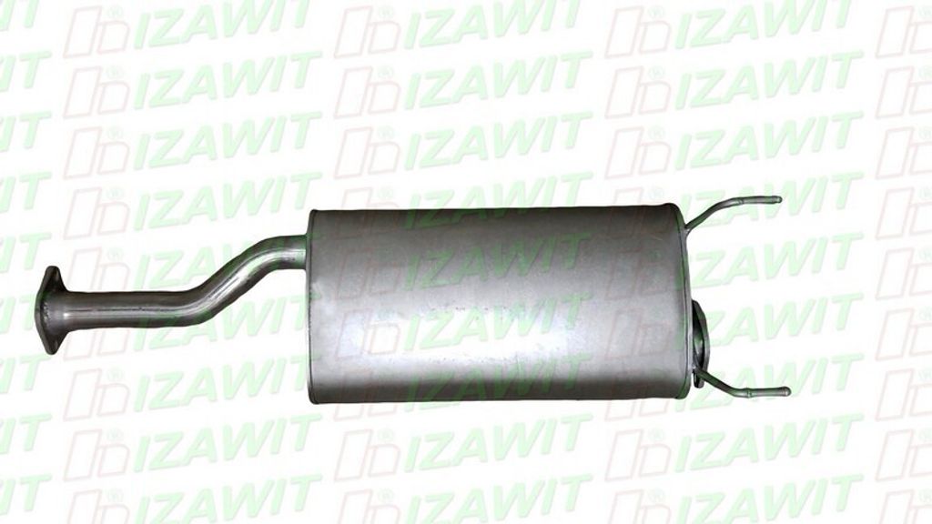 IZAWIT 47.004 Endschalldämpfer für SSANGYONG Rexton / Rexton II (GAB) Auspuff