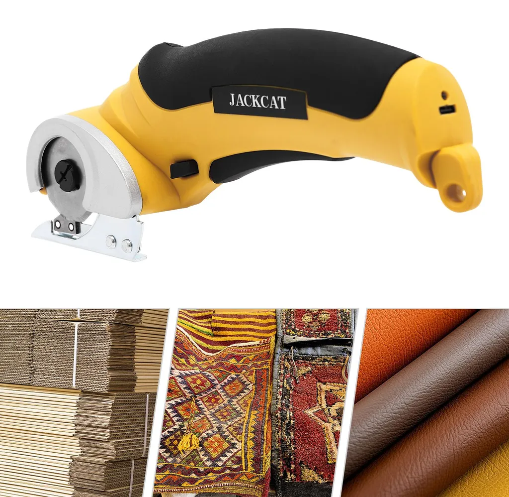 Ciseaux électriques ergonomiques pour découper sans douleur mains