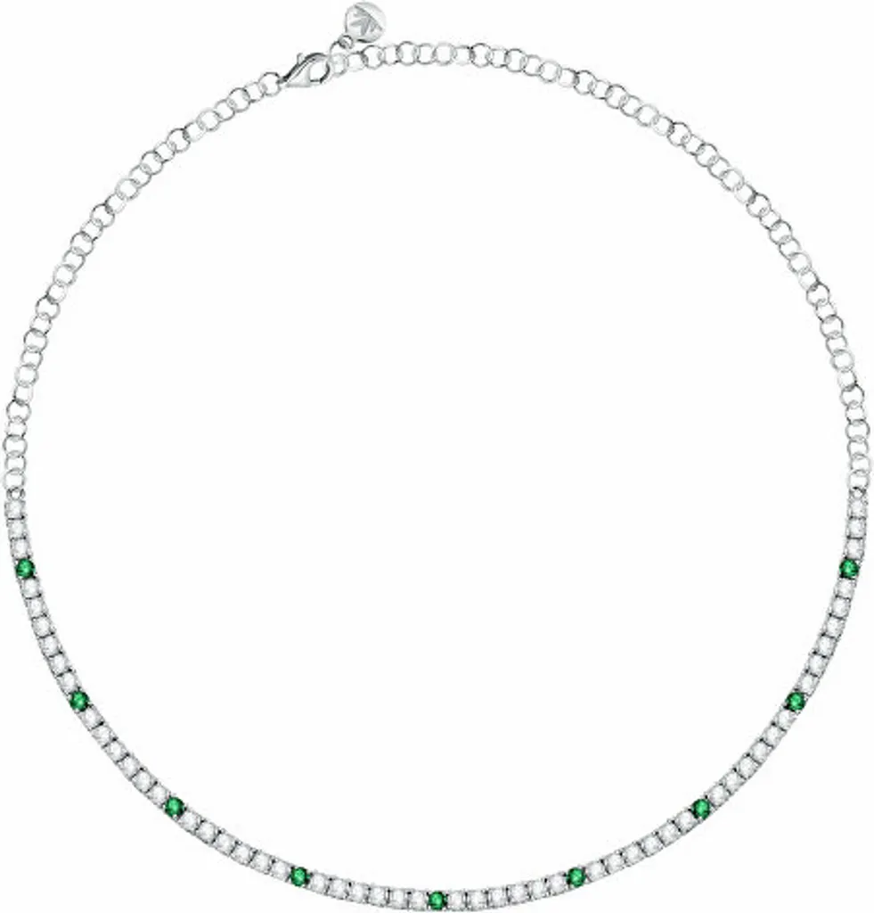 Collier de tennis Tesori SAIW243 en argent : le bijou idéal pour mariages