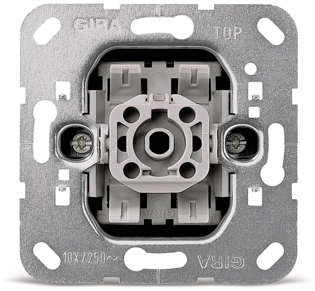 Permutateur croisé Gira 310535 encastré pour circuit va-et-vient triple
