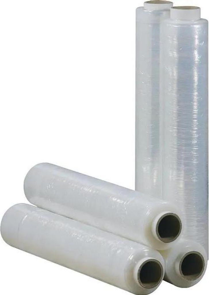 PE Stretchfolie 50cm x 300m transparent, Stärke 15my