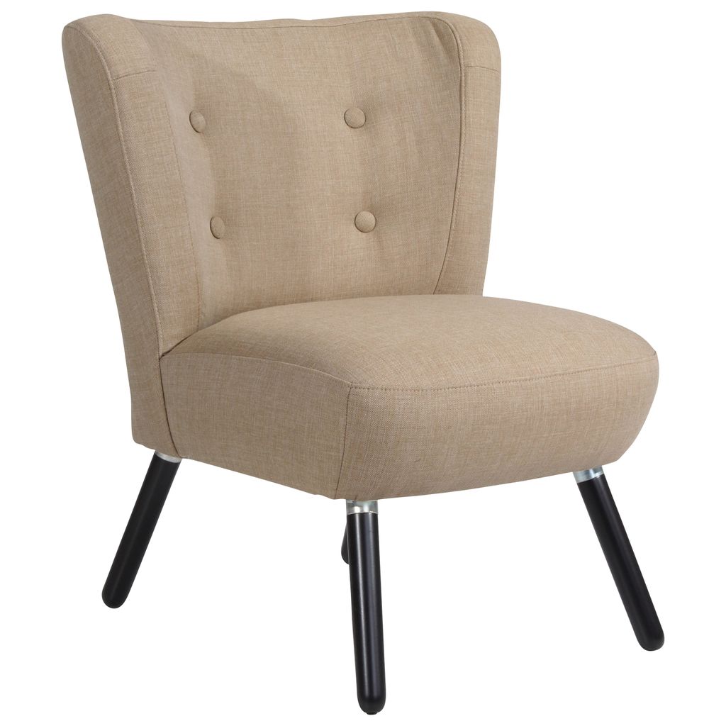 Max Winzer Sessel Neele - Flachgewebe sahara - Maße: 69 x 68 x 80 cm