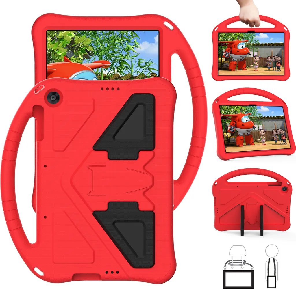 Custodia Honor Pad X8 / X8 Lite Bambini - Cover EVA Antiurto Rossa