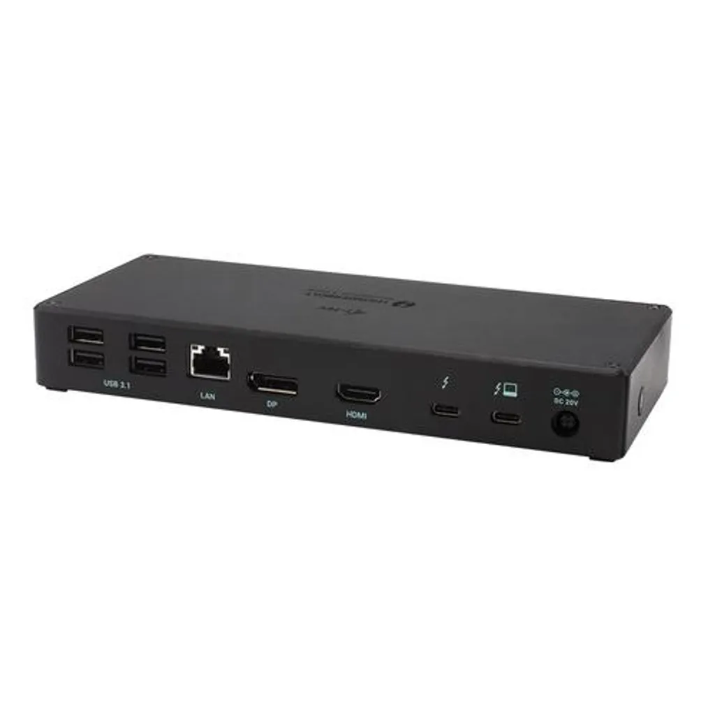 Station d'accueil i-tec Thunderbolt 3 Triple Display et Charge PD 96W