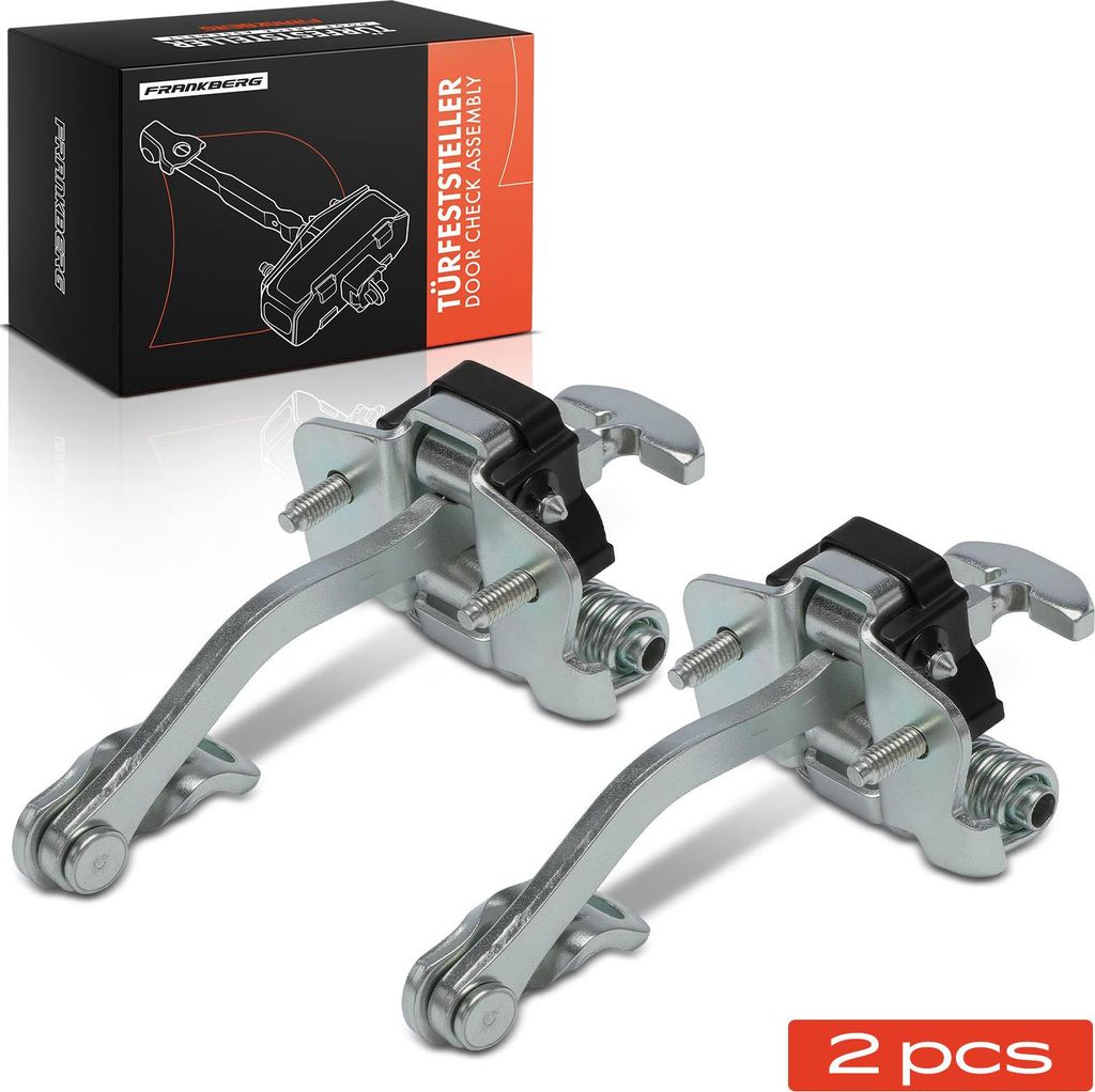 Frankberg 2x Türfeststeller Türfangband Türstopper für Renault Clio II BB CB Fluence L3 Thalia I LB
