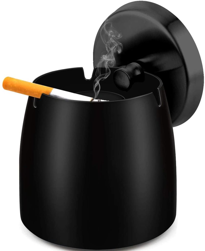 3 Größen Aschenbecher Zigarette Aschenbecher Rauchen Metall Home 