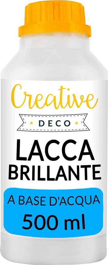 Creative Deco Lacca Finale Lucida, Acrilica | 500 ml Base Immagine del prodotto 