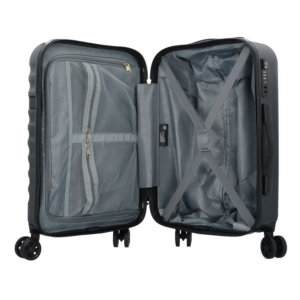 Bagage cabine rigide bugatti Corium 56cm avec roulettes multidirection - 11