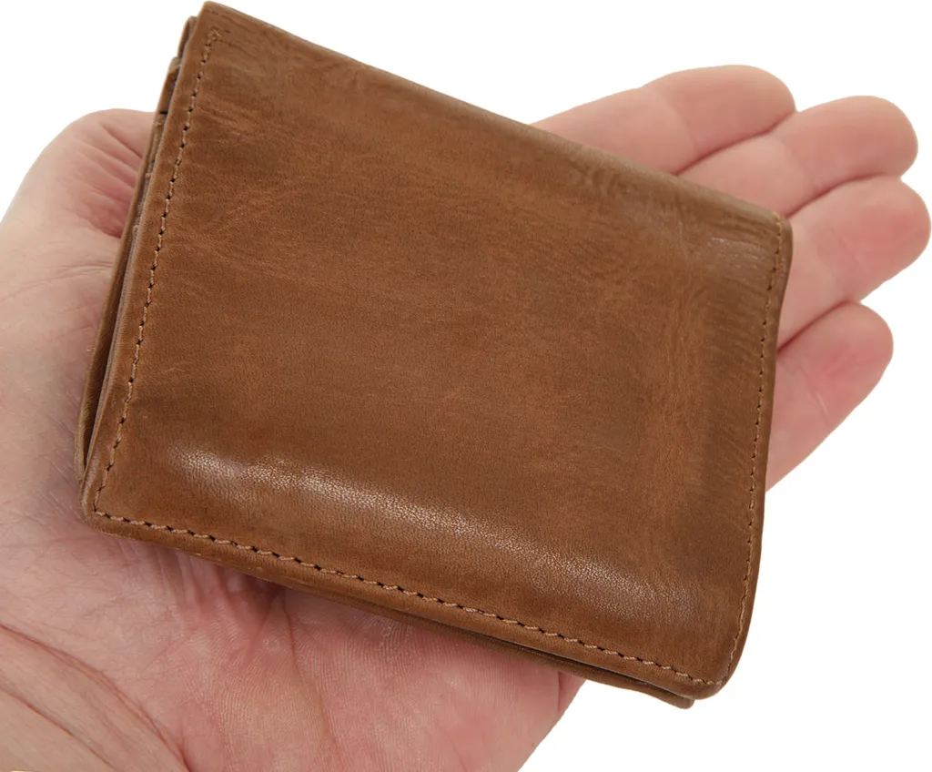 HAROLD'S Submarine Wallet Upend Cognac - Portafoglio Uomo in Pelle - 7