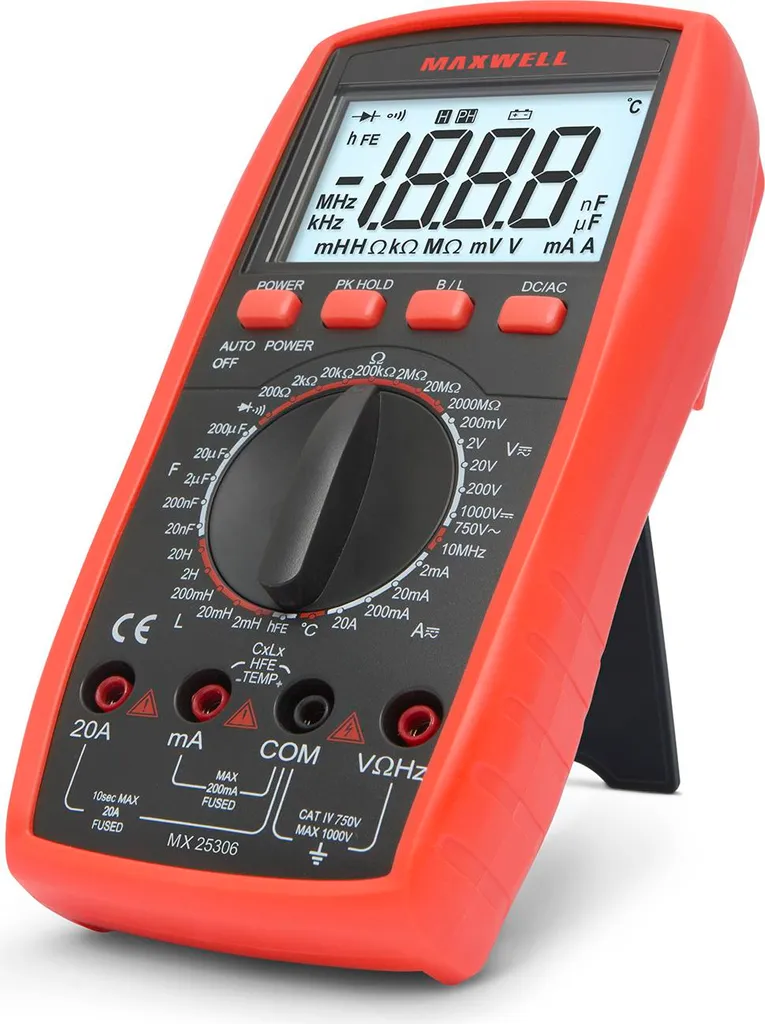 Éliminez les erreurs de mesure avec le Multimètre True RMS MX 25306 [25306]